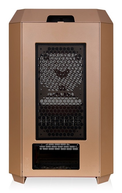 Thermaltake The Tower 300 Micro Tower Case - Gravel Sand, Compatibile Mini-ITX/Micro-ATX, Supporto Radiatori fino a 420 mm