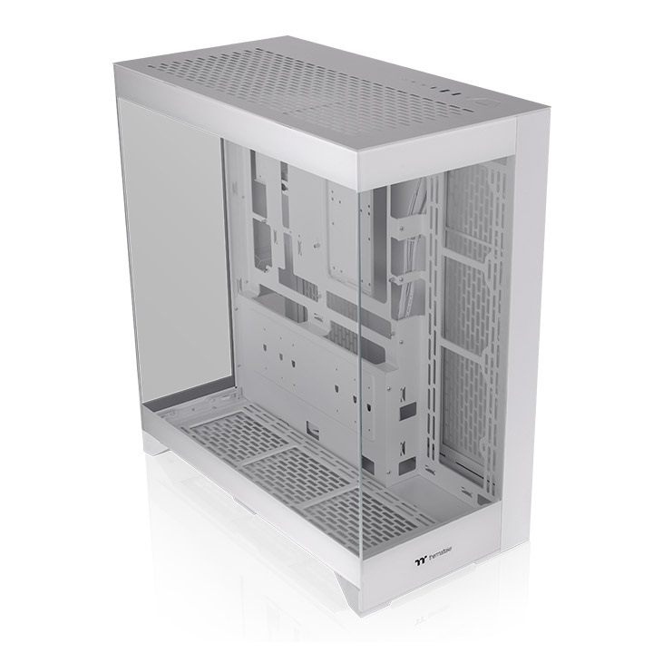 Thermaltake CTE E550 TG Midi Tower Bianco con 3 Pannelli in Vetro Temperato e Connettore Nascosto