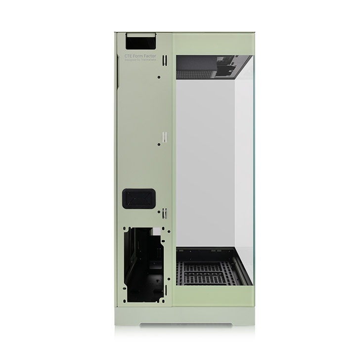 Thermaltake CTE E550 TG Midi Tower Verde Chiaro con 3 Pannelli in Vetro Temperato