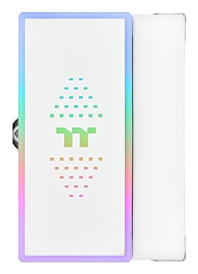 Thermaltake ASTRIA 400 ARGB Raffreddatore d'aria 12 cm Bianco con Effetti ARGB e Design Sottile