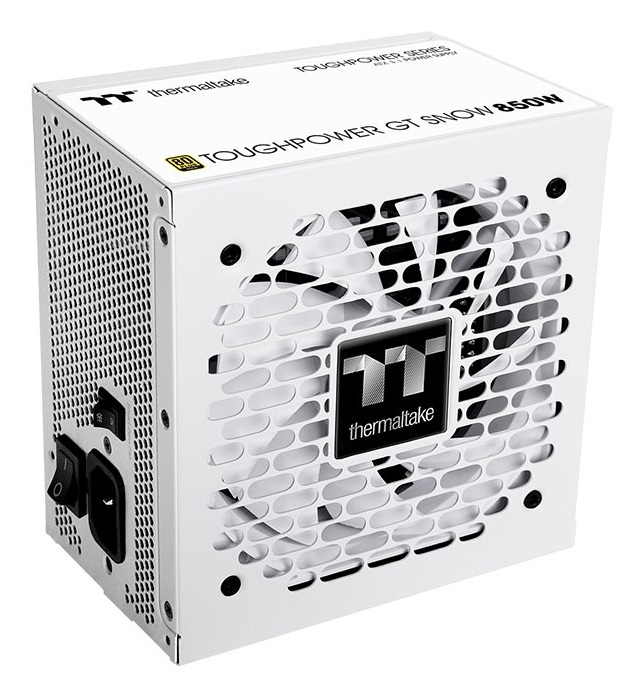Thermaltake Toughpower GT Snow 850W - Alimentatore Modulare 80 PLUS Gold, ATX 3.1, Bianco