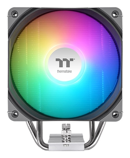 Thermaltake UX400 ARGB - Raffreddatore d'aria 12 cm con illuminazione ARGB, Nero