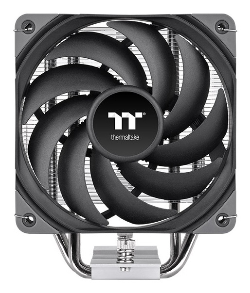 Thermaltake UX400 - Raffreddatore d'aria 12 cm, 700-1800 Giri/min, Nero/Argento
