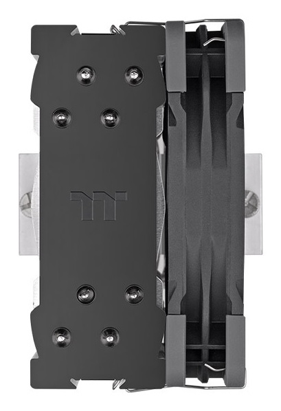 Thermaltake UX400 - Raffreddatore d'aria 12 cm, 700-1800 Giri/min, Nero/Argento