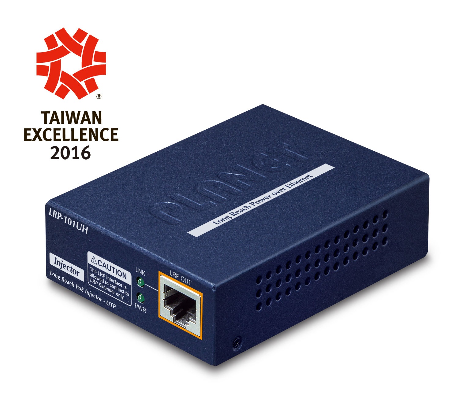PLANET LRP-101U-KIT Moltiplicatore di Rete Ricevitore e Trasmettitore Blu 10/100 Mbit/s, Distanza fino a 500 m, Supporto per Cat5e/Cat6/Cat6a/Cat6e/Cat7