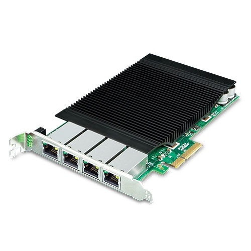 PLANET ENW-9740P Scheda di Rete e Adattatore Interno Ethernet 1000 Mbit/s con 4 Porte 10/100/1000T e Standard 802.3at PoE
