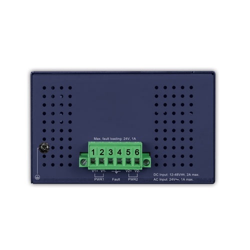 PLANET ISW-1600T Switch di rete Non gestito 16 Porte Fast Ethernet (10/100) IP30 Industrial Blu