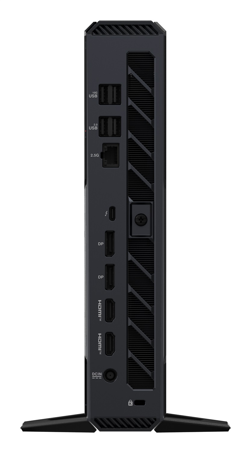 ASUS ROG NUC RNUC15JNK9X28AA2 Mini PC Gaming Intel Core Ultra 9 275HX, 32 GB DDR5, 2 TB SSD, NVIDIA GeForce RTX 5080, Windows 11 Home, Wi-Fi 7, Bluetooth 5.3, Nero