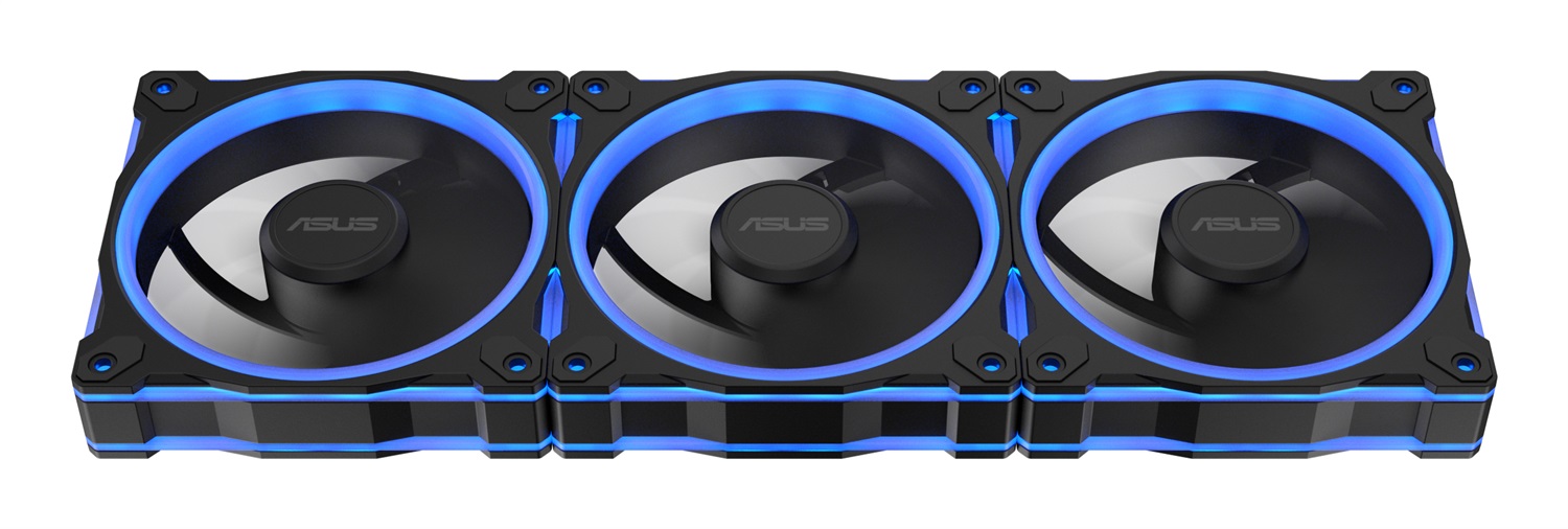 ASUS Prime MR120 ARGB Kit - 3 Ventole da 120mm con Illuminazione RGB e Funzionamento Silenzioso