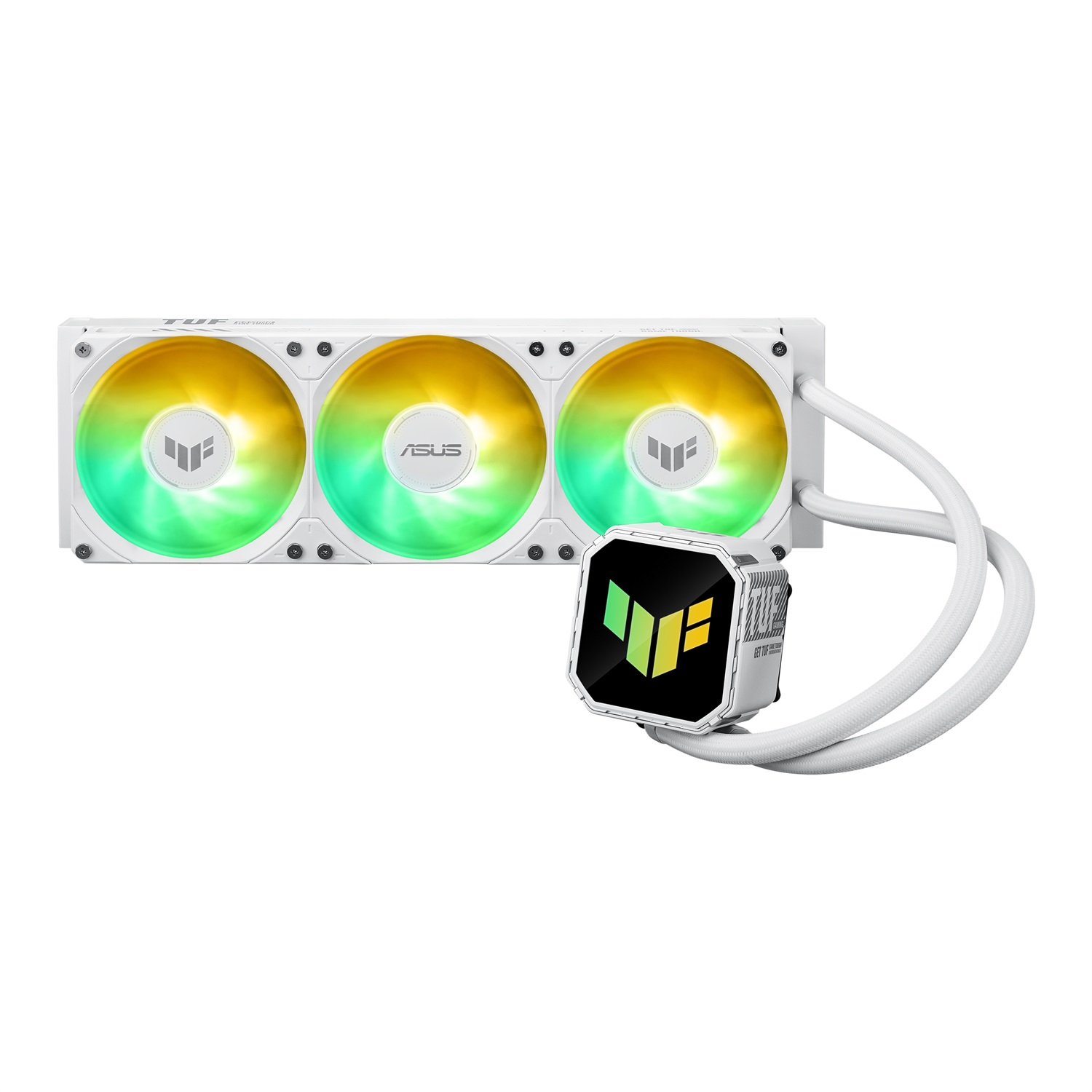 ASUS TUF Gaming LC III 360 ARGB - Raffreddatore a liquido tutto in uno, 12 cm, Bianco