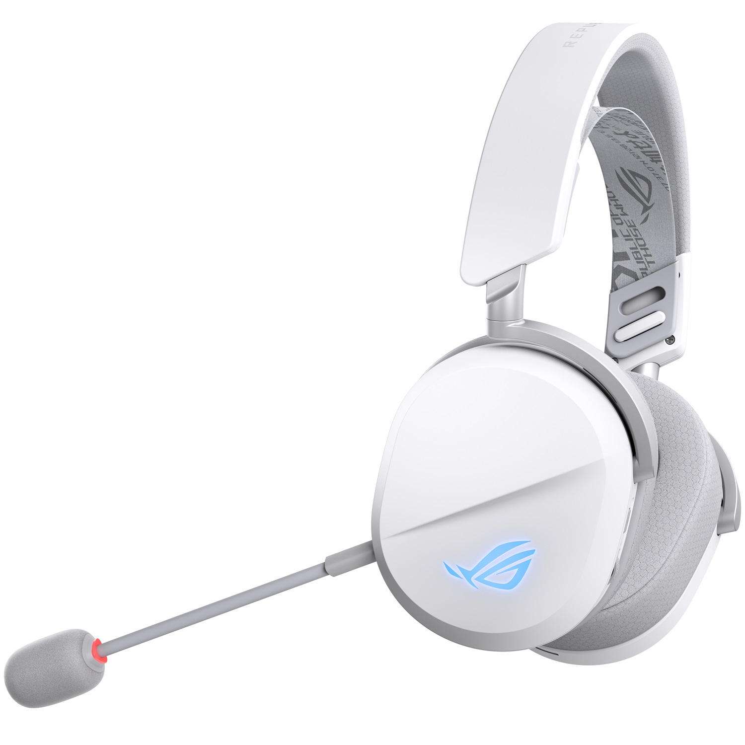 ASUS ROG Pelta Auricolare Gaming A Padiglione Con e Senza Cavo USB tipo-C e Bluetooth Bianco