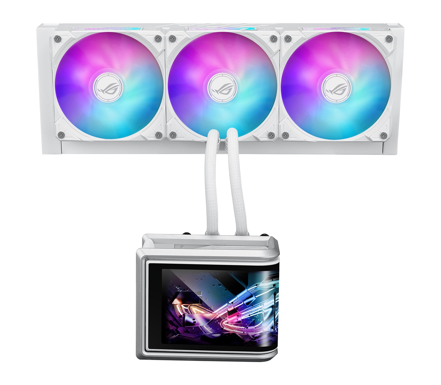 ASUS ROG Ryuo IV SLC 360 ARGB White Edition Raffreddatore a Liquido All-in-One 12 cm Bianco