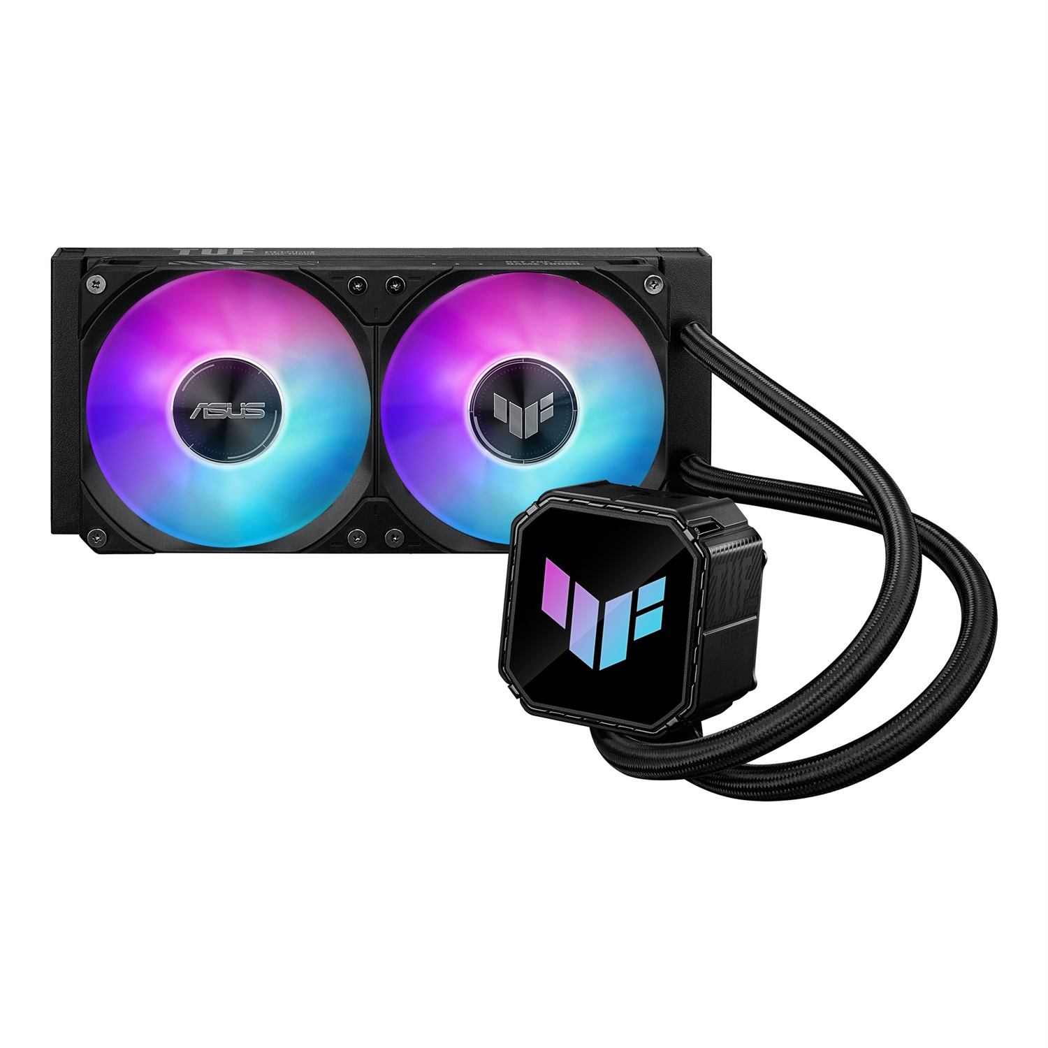 ASUS TUF GAMING LC III 240 ARGB - Raffreddatore a liquido tutto in uno con ventilatori da 12 cm, colore nero