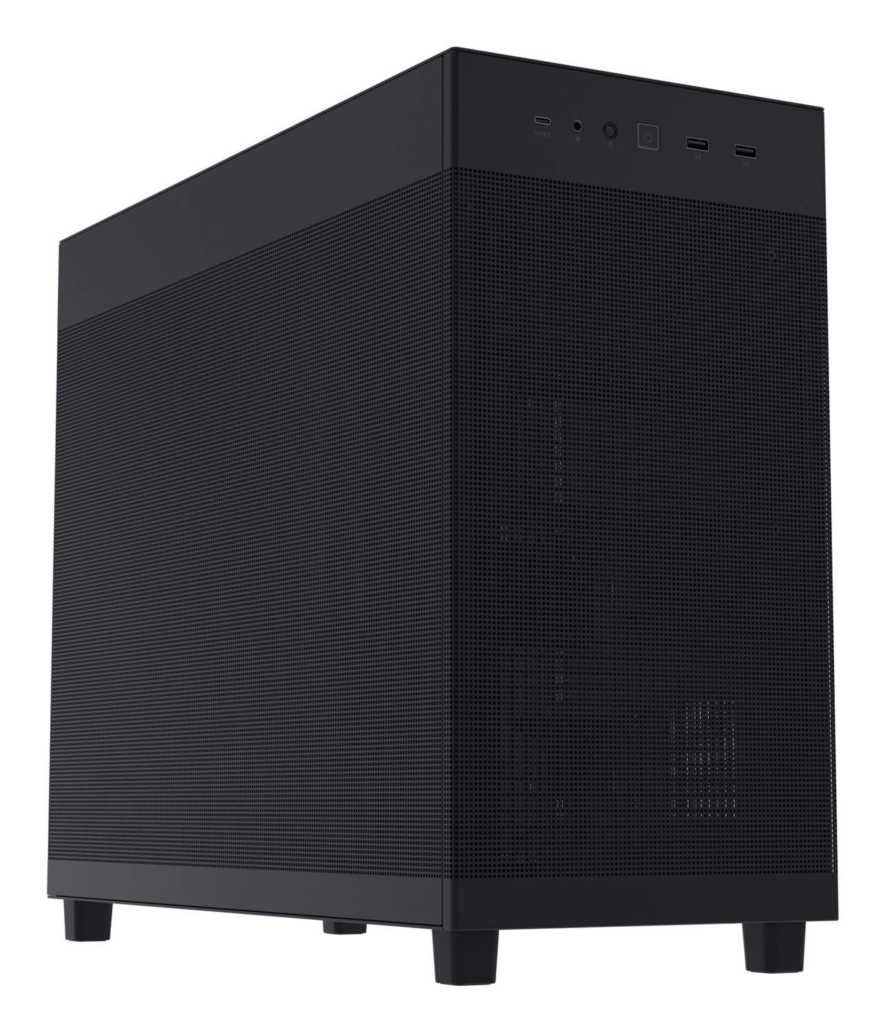 ASUS Prime AP303 Mesh - Midi Tower Nero con Pannello Mesh, Supporto Radiatore fino a 360mm e Fino a 7 Ventole