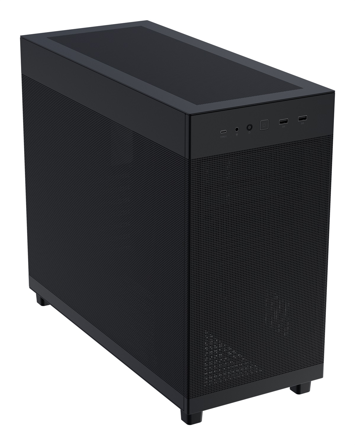 ASUS Prime AP303 Mesh - Midi Tower Nero con Pannello Mesh, Supporto Radiatore fino a 360mm e Fino a 7 Ventole