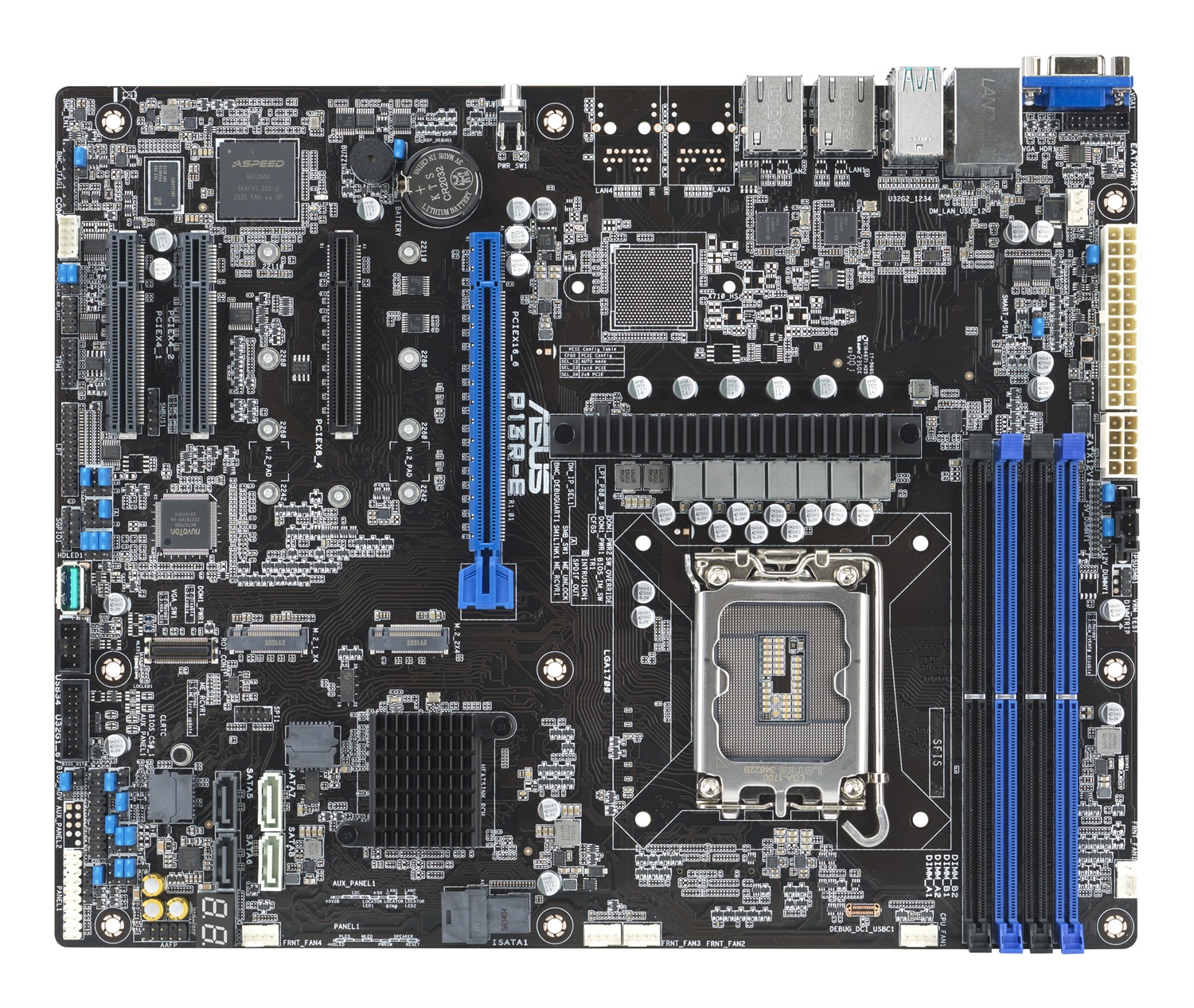 ASUS P13R-E Scheda Madre ATX LGA 1700 con Supporto DDR5 fino a 128 GB