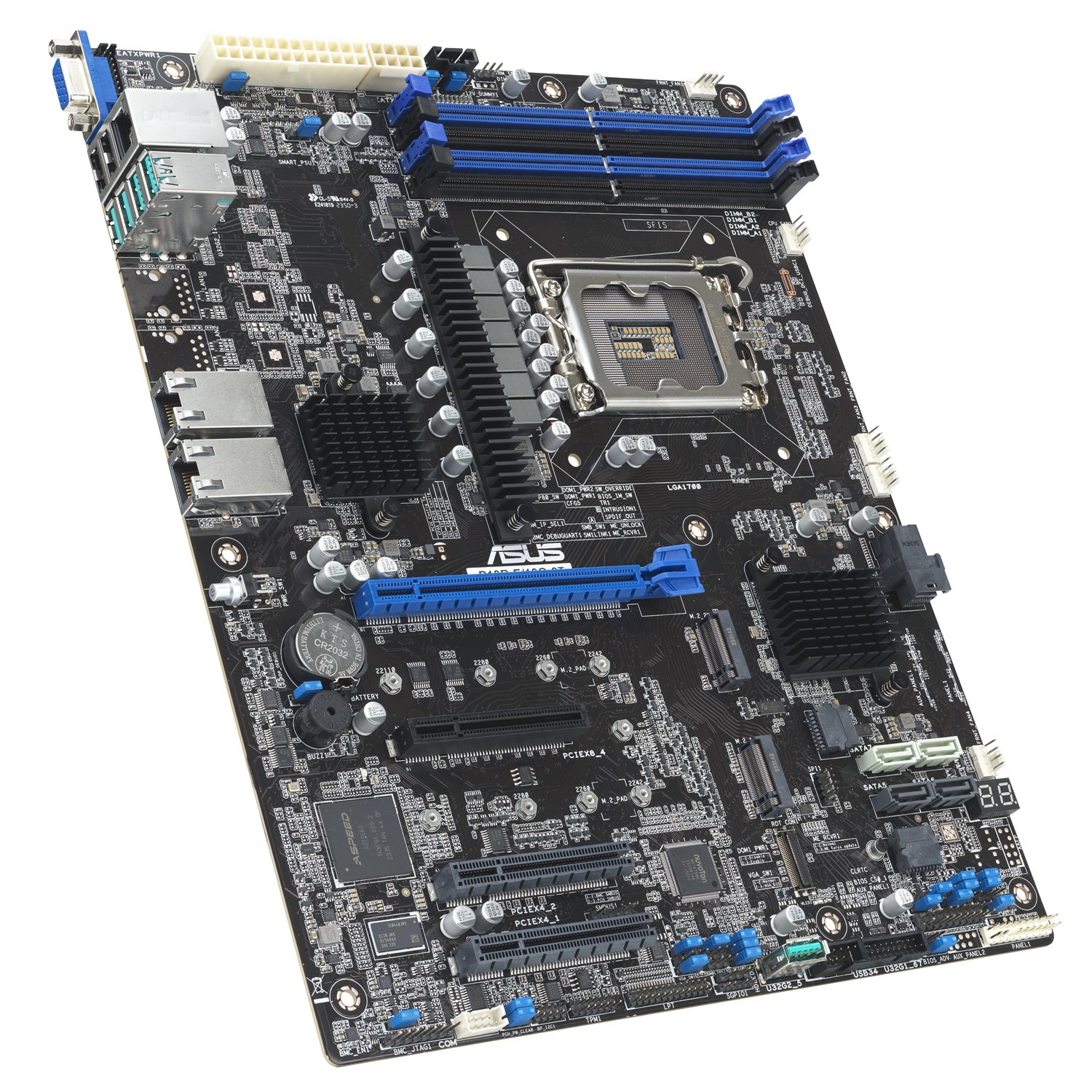 ASUS Scheda Madre P13R-E/10G-2T LGA 1700 ATX con supporto per Intel Pentium e Xeon, fino a 128 GB DDR5