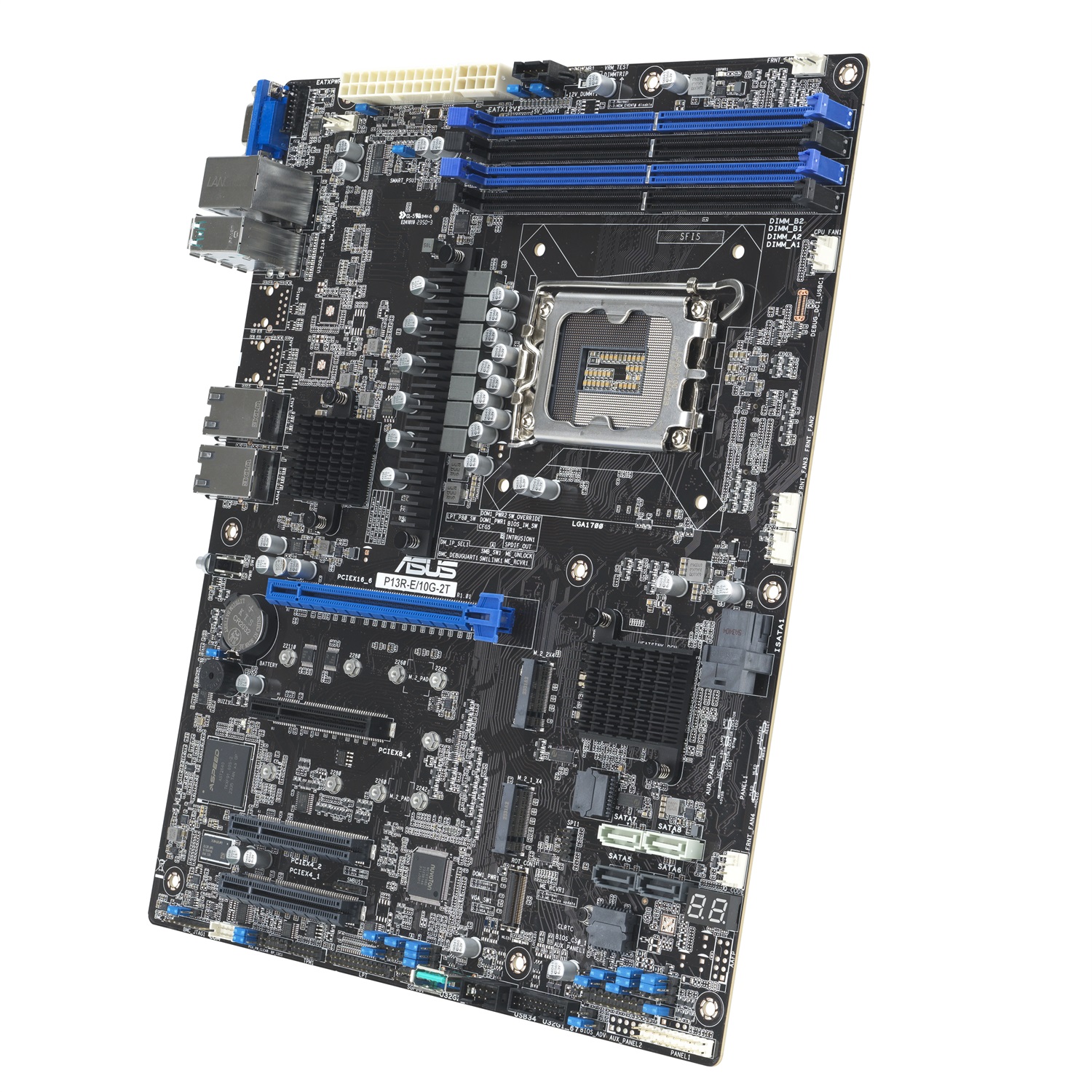 ASUS Scheda Madre P13R-E/10G-2T LGA 1700 ATX con supporto per Intel Pentium e Xeon, fino a 128 GB DDR5
