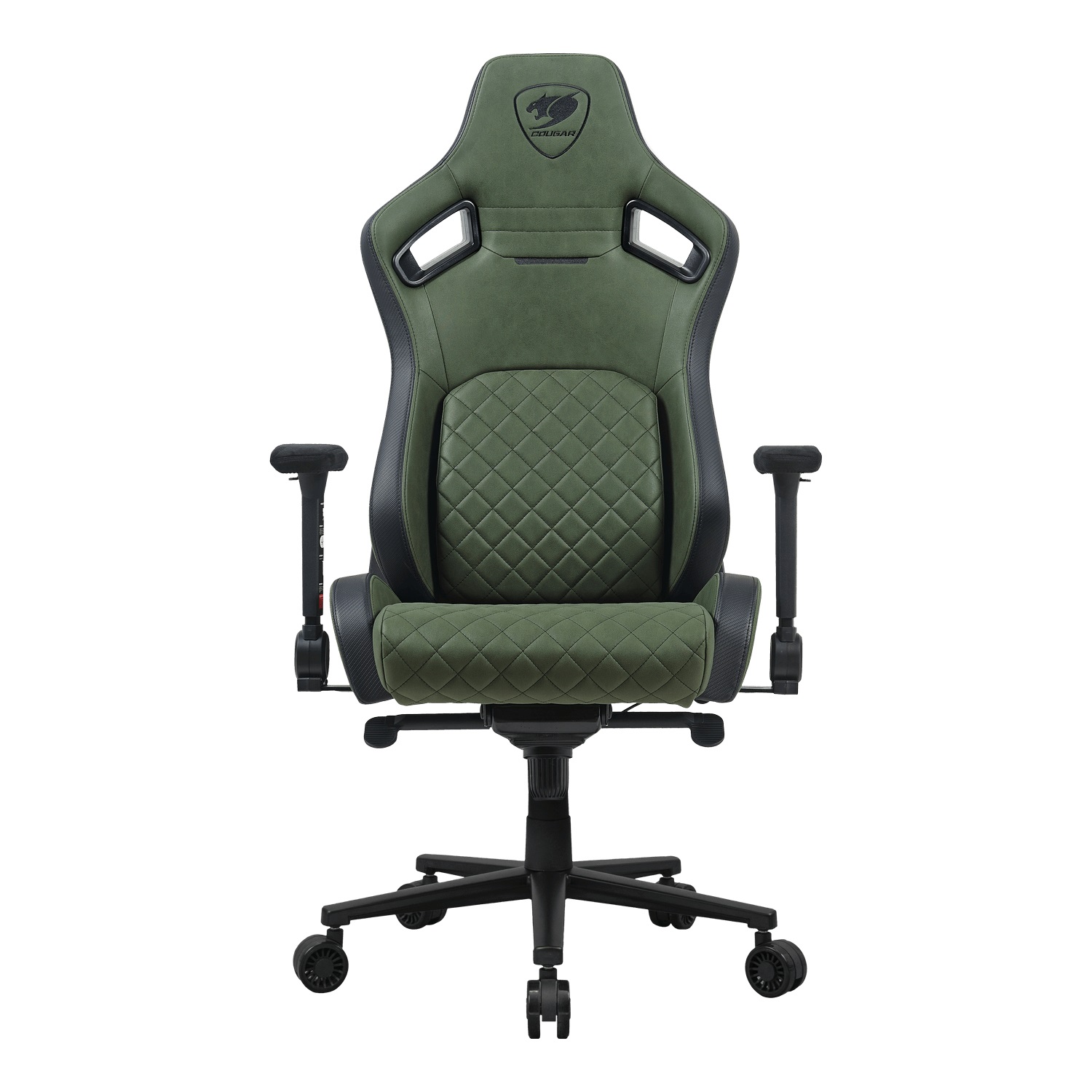 COUGAR DEFENSOR S ARMY GREEN F Sedia per gaming universale Sedia tappezzata Verde