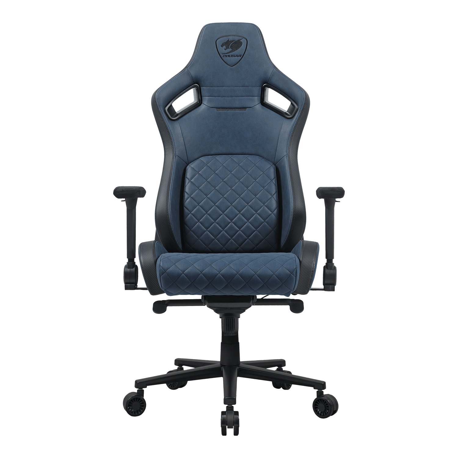 Cougar Sedia da Gaming CGR-DSF-BUB - Max 150kg, Tappezzata, Blu Navy e Nero