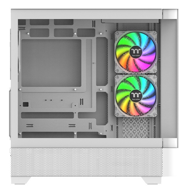 Thermaltake View 290 TG ARGB Midi Tower Bianco - Compatibile con ATX, micro ATX, Mini-ITX, Vetro Temperato, 2 Ventole da 120 mm