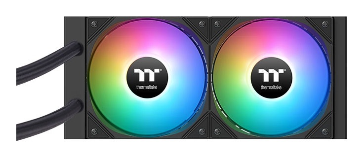 Thermaltake Dissipatore a Liquido All-in-One LA240-S ARGB 120mm Nero - Alta Prestazione e Stile