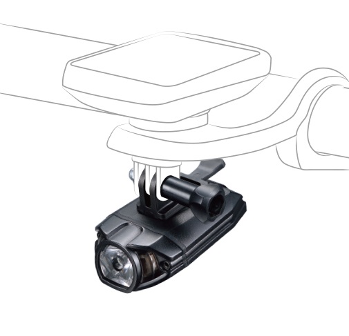 Infini Luce Anteriore Super Lava - 300 Lumen, 6 Modalità, Ricarica USB, Facile Installazione - Nero