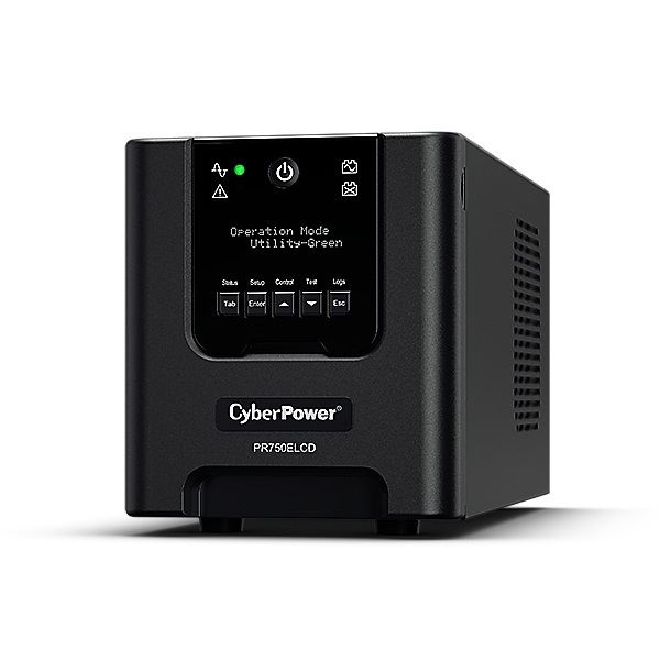 CyberPower PR750ELCD Gruppo di Continuità Interattivo UPS 0,75 kVA 675 W con 6 Prese AC