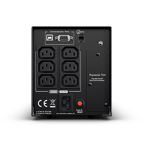 CyberPower PR750ELCD Gruppo di Continuità Interattivo UPS 0,75 kVA 675 W con 6 Prese AC