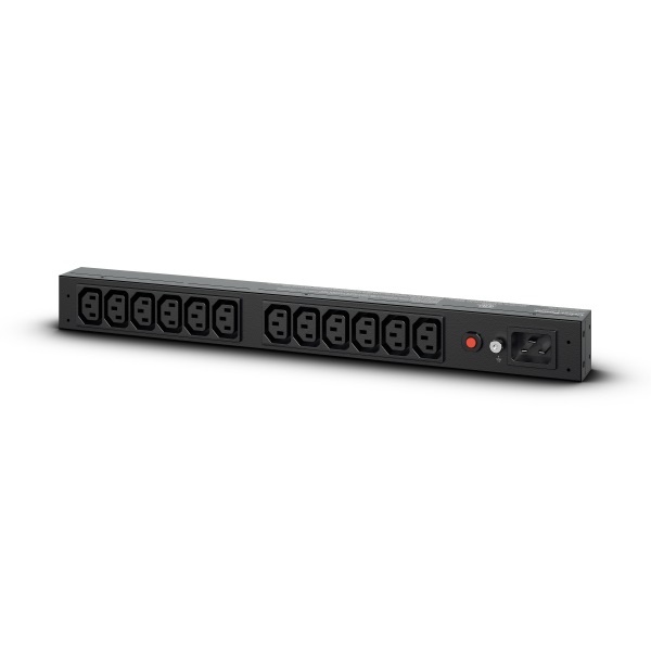 CyberPower PDU20BHVIEC12R - Unità di Distribuzione dell'Energia 1U Nero con 12 Prese AC