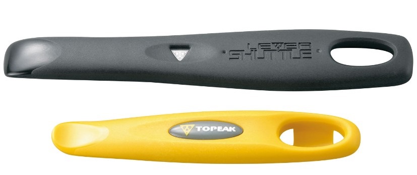 Topeak Shuttle Lever 1.2 - Set di leve per pneumatici in fibra composita, dimensioni 15x2,6x1,65 cm, peso 45 g