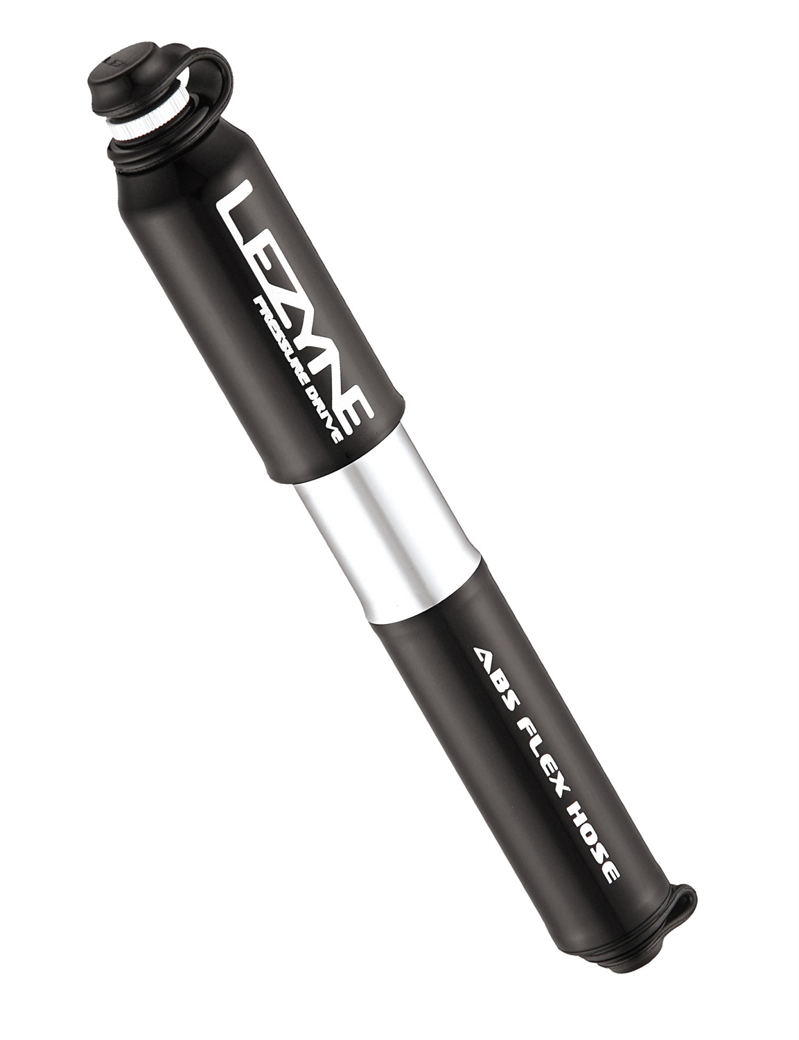 Lezyne Pressure Drive 2012 - Pompa ad aria manuale in alluminio nero, compatta e leggera, max 120 psi