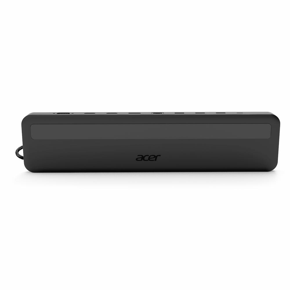 Acer HP.DSCAB.015 Docking Station 13 in 1 USB-C con Power Delivery, Triple Display, 100W, HDMI, DP, VGA, 3x USB 3.0, RJ45