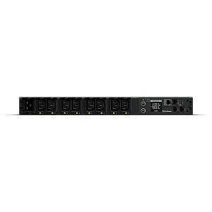 CyberPower PDU41005 Unità di Distribuzione dell'Energia (PDU) 1U Nero con 8 Prese AC, Monofase, Cavo da 3,05 m