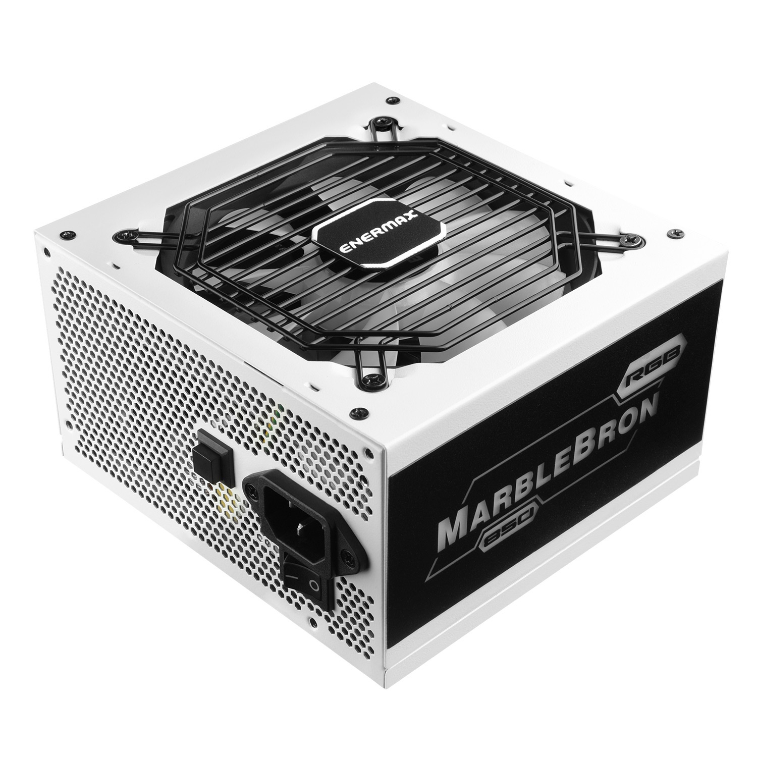 Enermax MARBLEBRON Alimentatore 850W ATX Semi-modulare ARGB 80 PLUS Bronzo Nero e Bianco