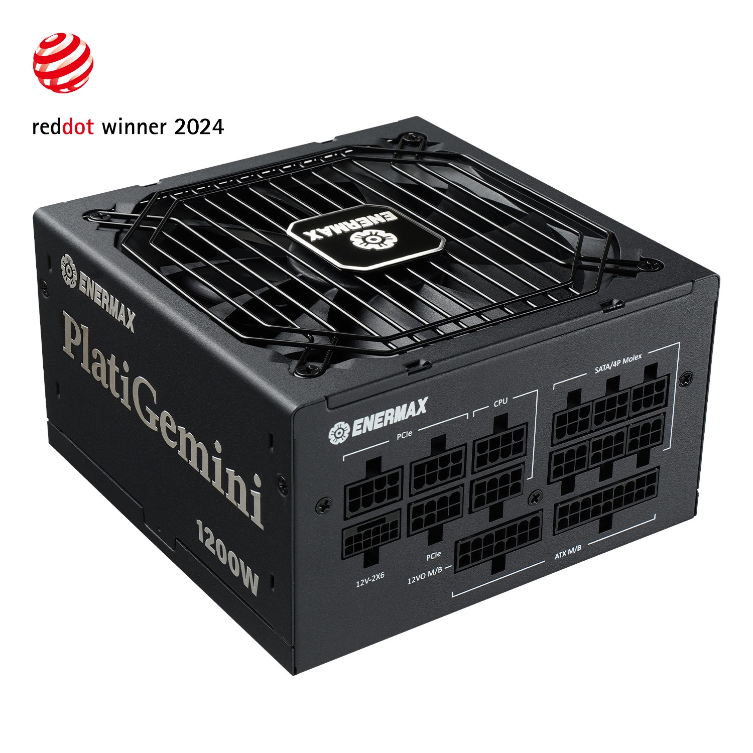 Enermax EGN1200P Alimentatore 1200W 80 PLUS Platinum Completamente Modulare ATX 3.1 & ATX12VO Nero