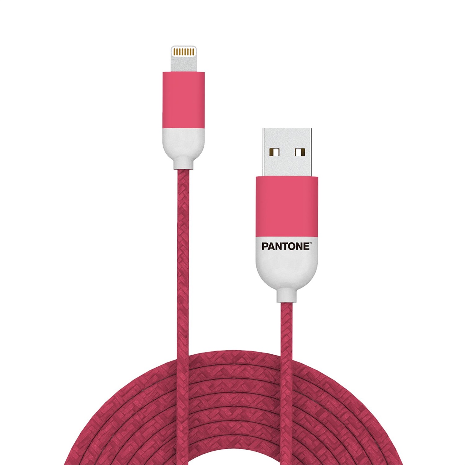 Celly Cavo Lightning 1.5m Rosa - USB-A a Lightning per Ricarica Rapida e Sincronizzazione, Compatibile con iPhone e iPad, Ultra-Sottile