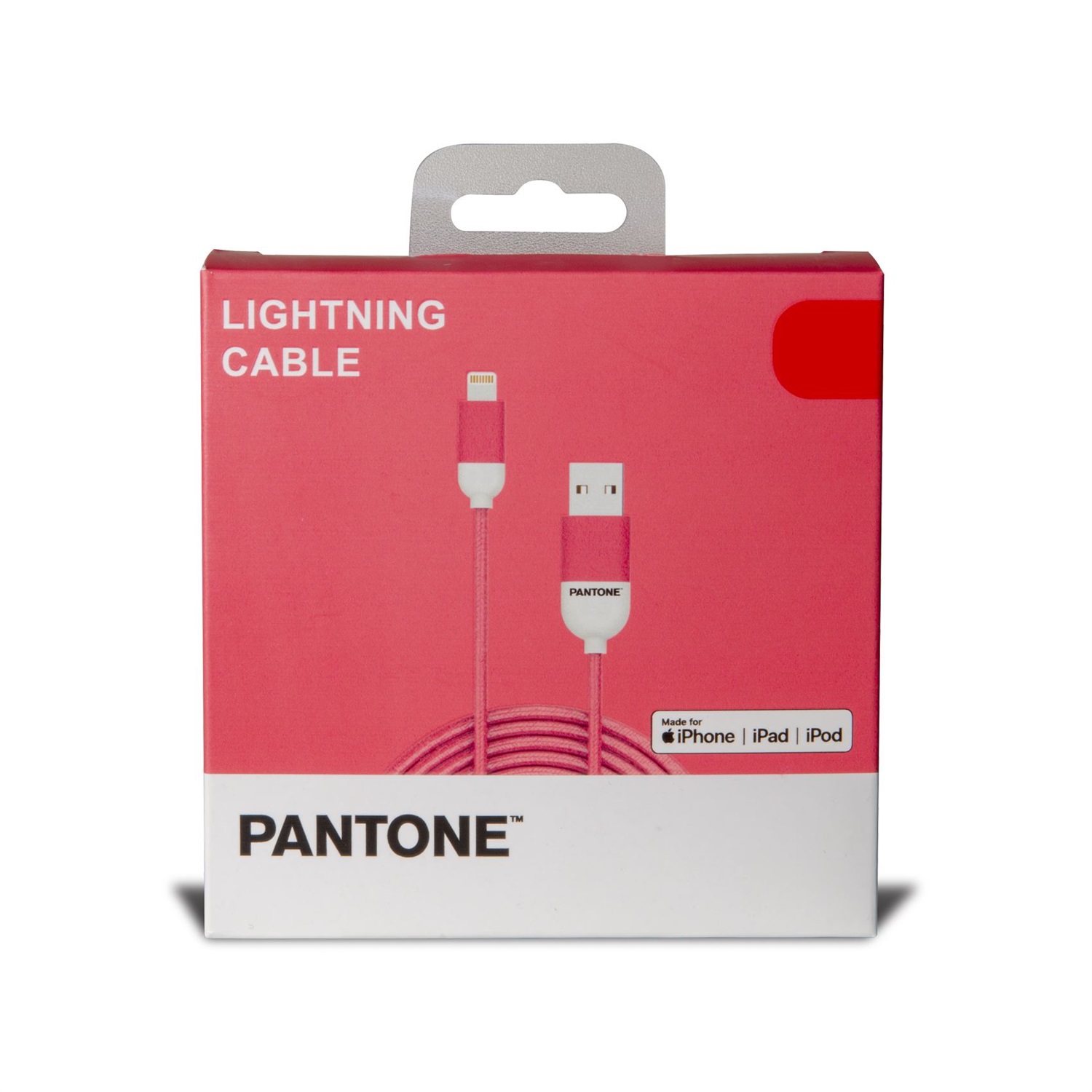Celly Cavo Lightning 1.5m Rosa - USB-A a Lightning per Ricarica Rapida e Sincronizzazione, Compatibile con iPhone e iPad, Ultra-Sottile