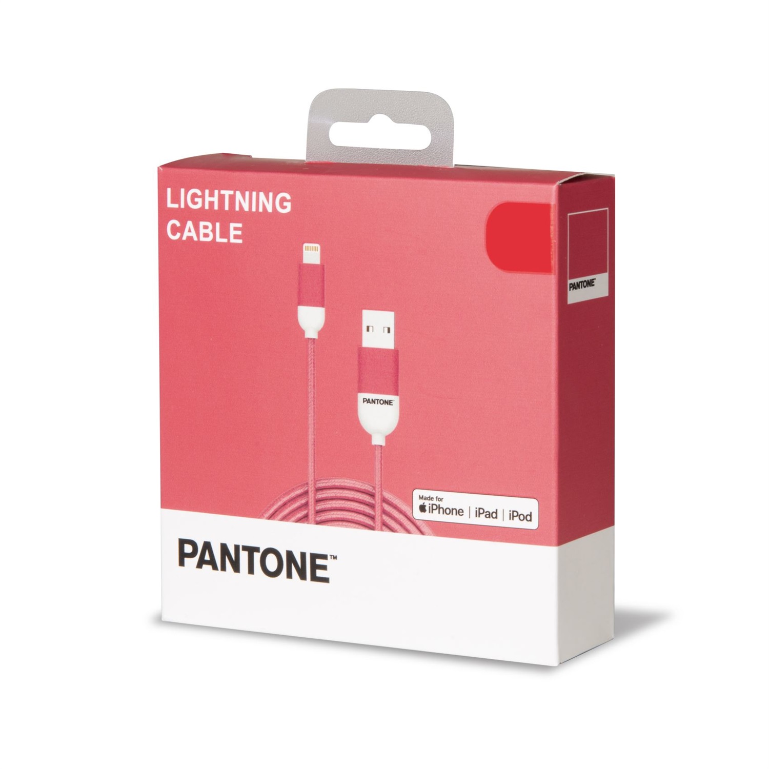 Celly Cavo Lightning 1.5m Rosa - USB-A a Lightning per Ricarica Rapida e Sincronizzazione, Compatibile con iPhone e iPad, Ultra-Sottile