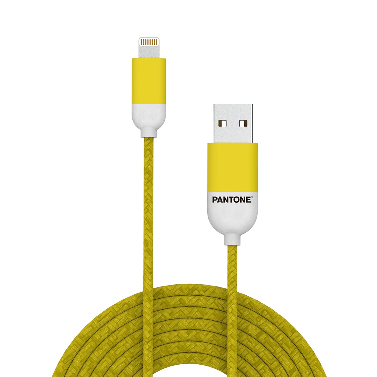 Celly Cavo Lightning 1,5 m Giallo - USB-A a Lightning per Ricarica Rapida e Sincronizzazione, Compatibile con iPhone e iPad, Ultra-Sottile