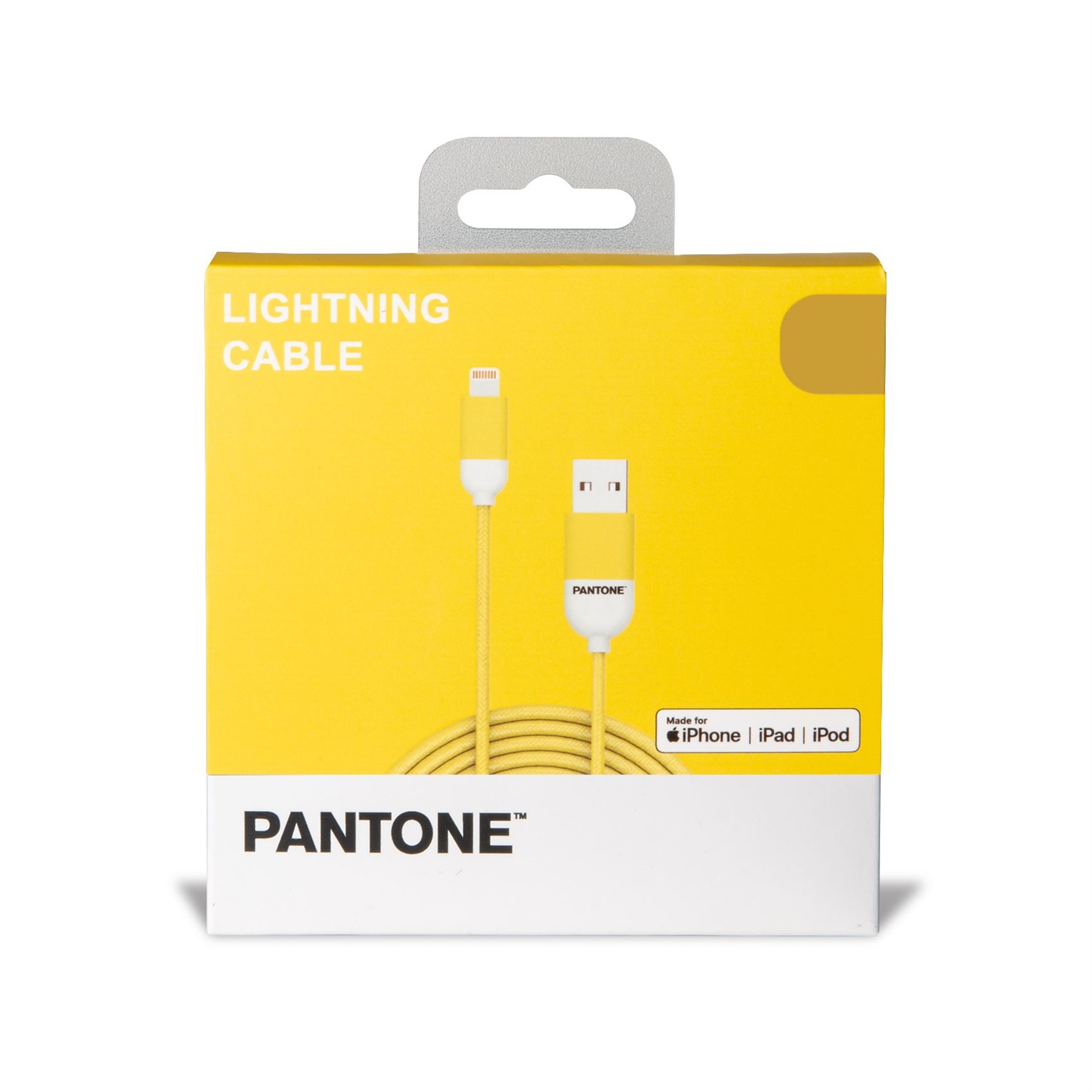 Celly Cavo Lightning 1,5 m Giallo - USB-A a Lightning per Ricarica Rapida e Sincronizzazione, Compatibile con iPhone e iPad, Ultra-Sottile