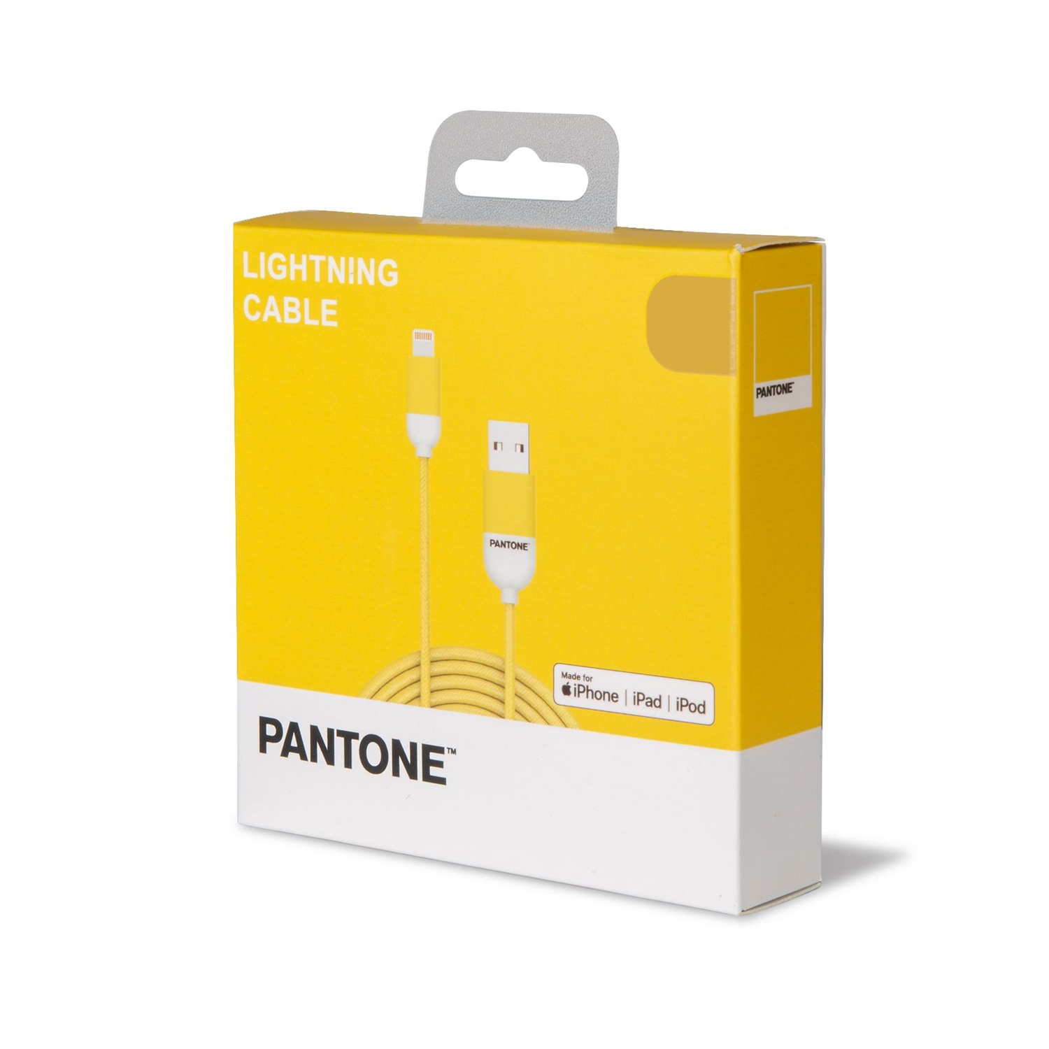 Celly Cavo Lightning 1,5 m Giallo - USB-A a Lightning per Ricarica Rapida e Sincronizzazione, Compatibile con iPhone e iPad, Ultra-Sottile