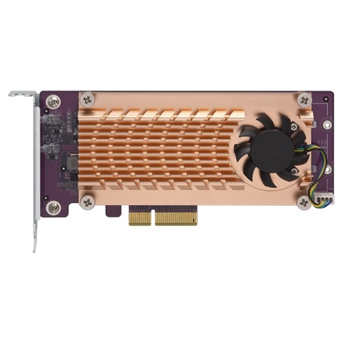 QNAP QM2-2P-244A Scheda di interfaccia e adattatore Interno M.2 PCIe Dual Slot