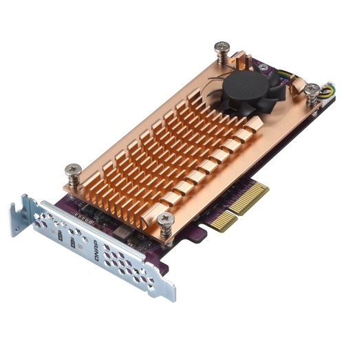 QNAP QM2-2P-244A Scheda di interfaccia e adattatore Interno M.2 PCIe Dual Slot