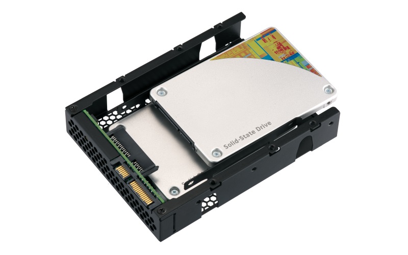 QNAP QDA-A2AR Contenitore di Unità di Archiviazione Esterno HDD/SSD Nero 2.5
