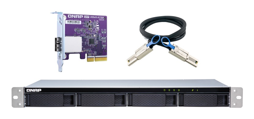 QNAP TL-R400S Enclosure HDD/SSD 8 Bay 2.5/3.5