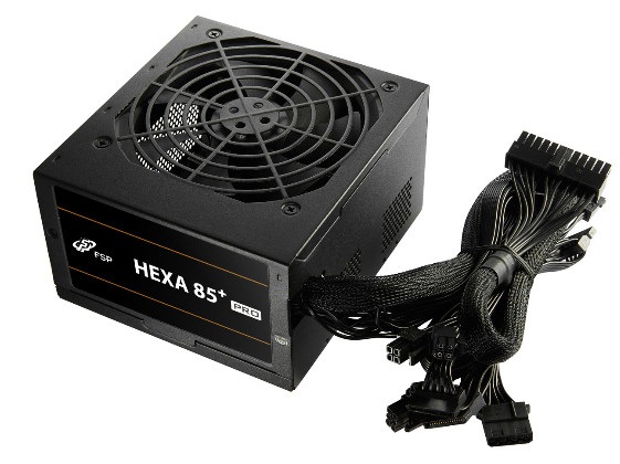 FSP HEXA 85 PRO 450W Alimentatore ATX 24-pin Nero - 450W, 100-240V, Non Modulare