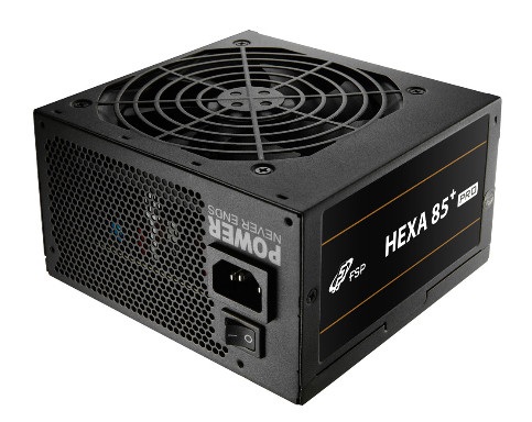 FSP HEXA 85 PRO 450W Alimentatore ATX 24-pin Nero - 450W, 100-240V, Non Modulare