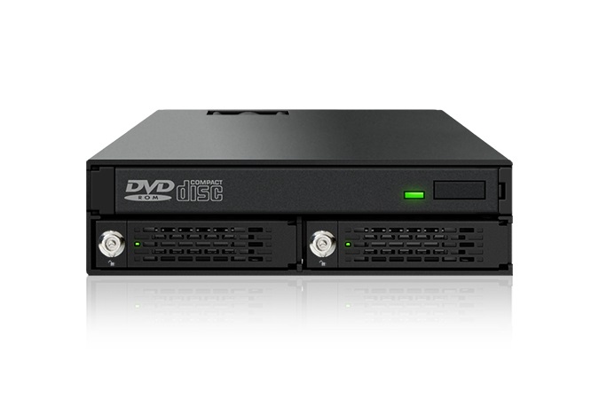 Icy Dock MB994IKO-3SB Pannello Drive Bay Nero per 2x 2.5