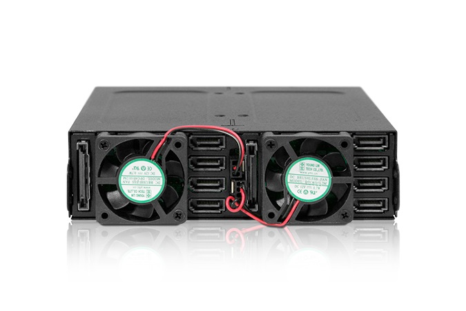 Icy Dock MB998SK-B Pannello Drive Bay Nero per 8 HDD/SSD 2,5